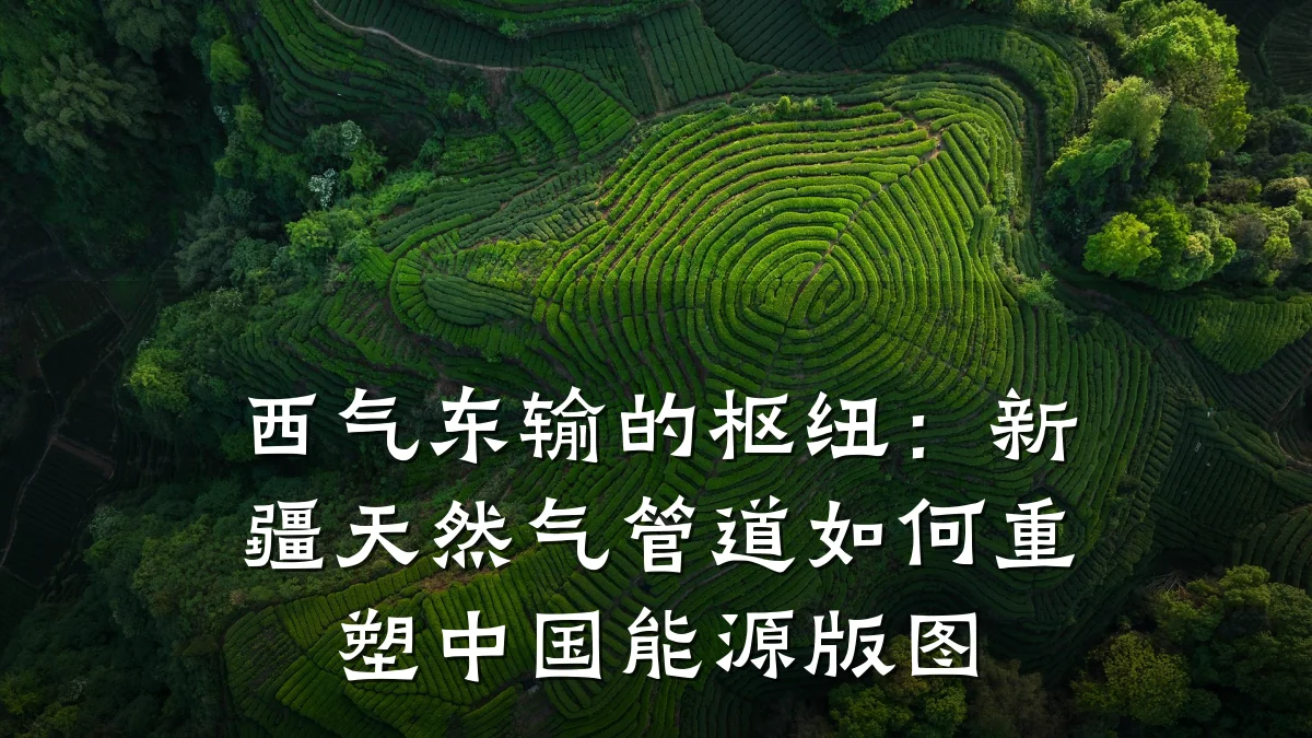 西气东输的枢纽:新疆天然气管道如何重塑中国能源版图