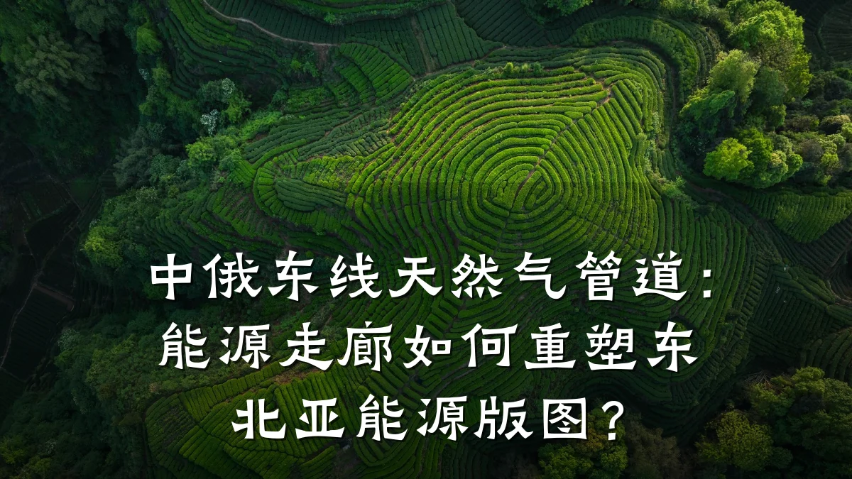 中俄东线天然气管道:能源走廊如何重塑东北亚能源版图?