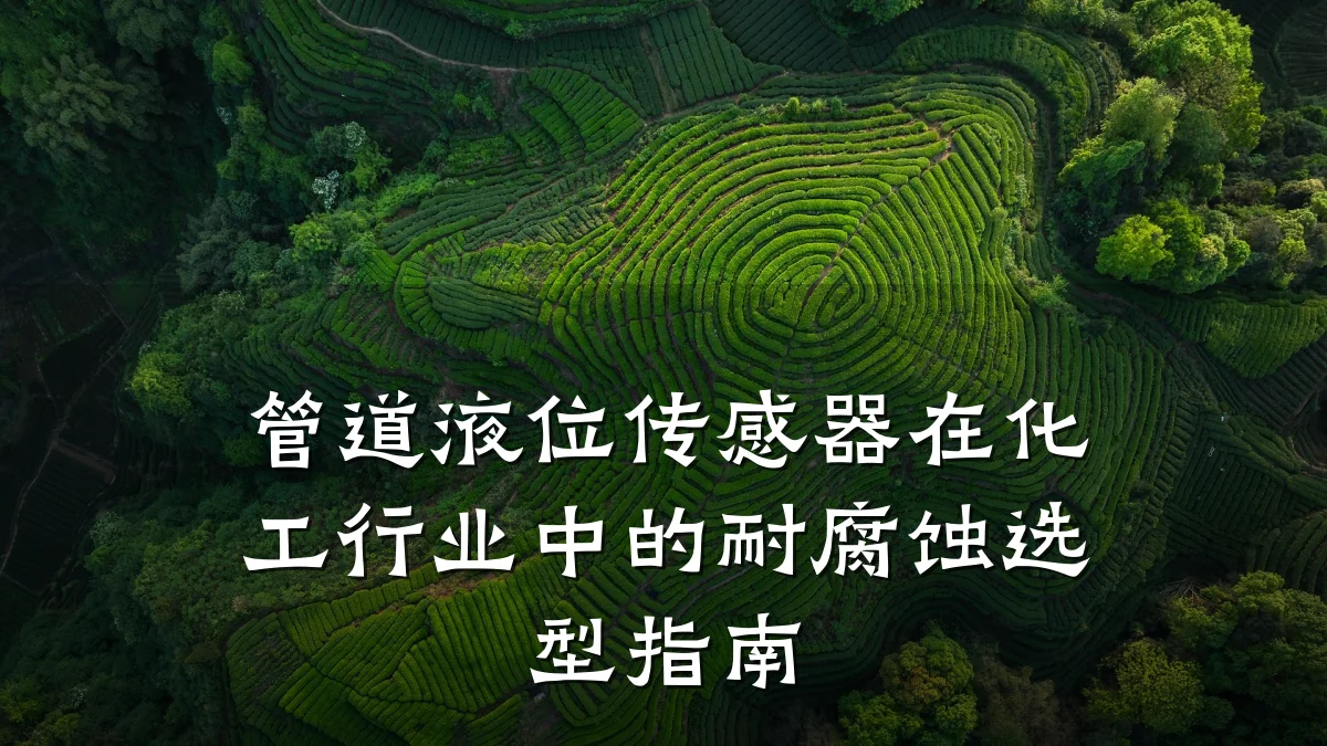 管道液位传感器在化工行业中的耐腐蚀选型指南