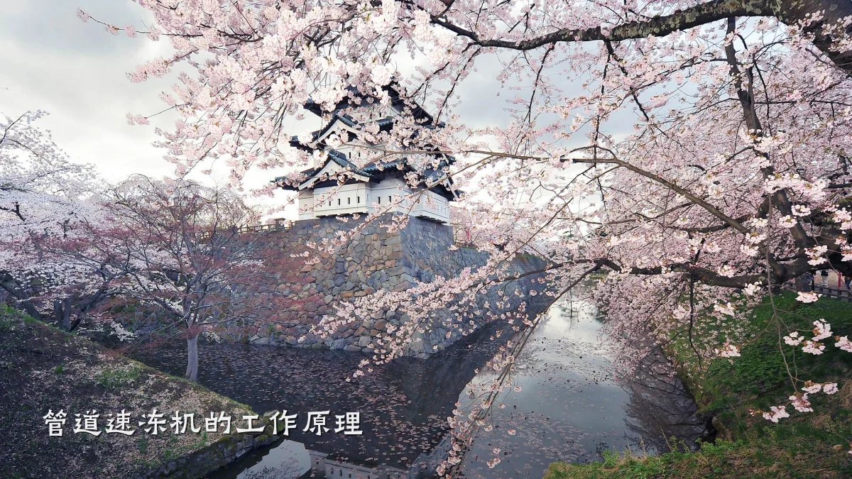 管道速冻机的工作原理