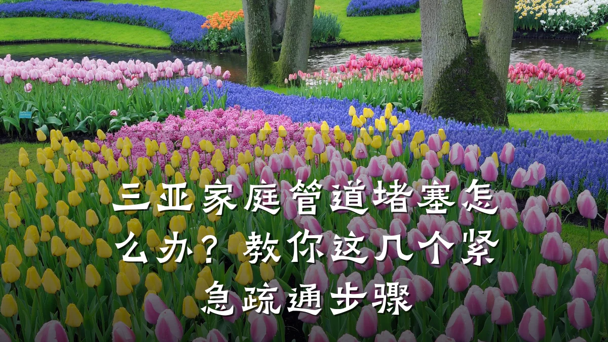 三亚家庭管道堵塞怎么办?教你这几个紧急疏通步骤