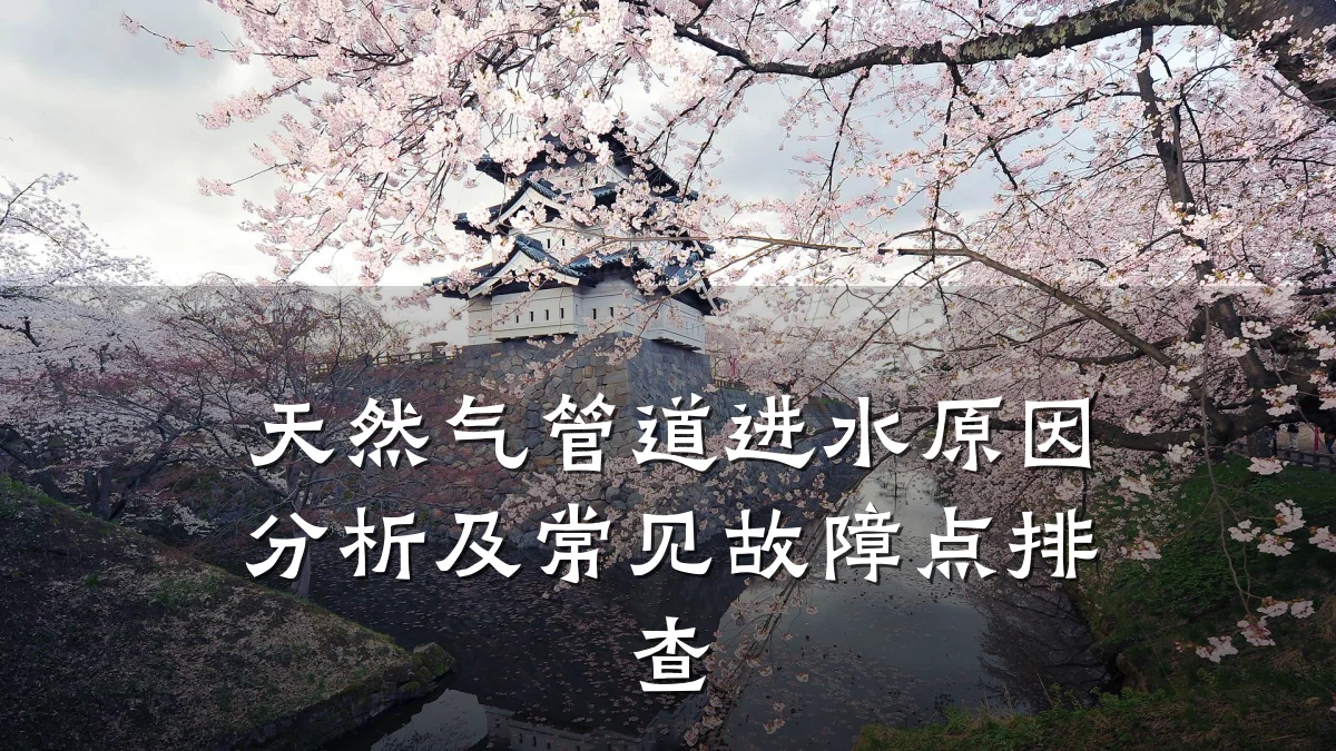 天然气管道进水原因分析及常见故障点排查