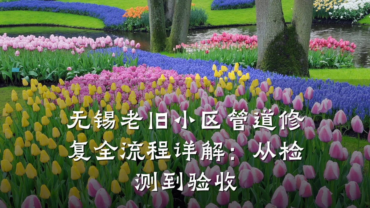 无锡老旧小区管道修复全流程详解:从检测到验收