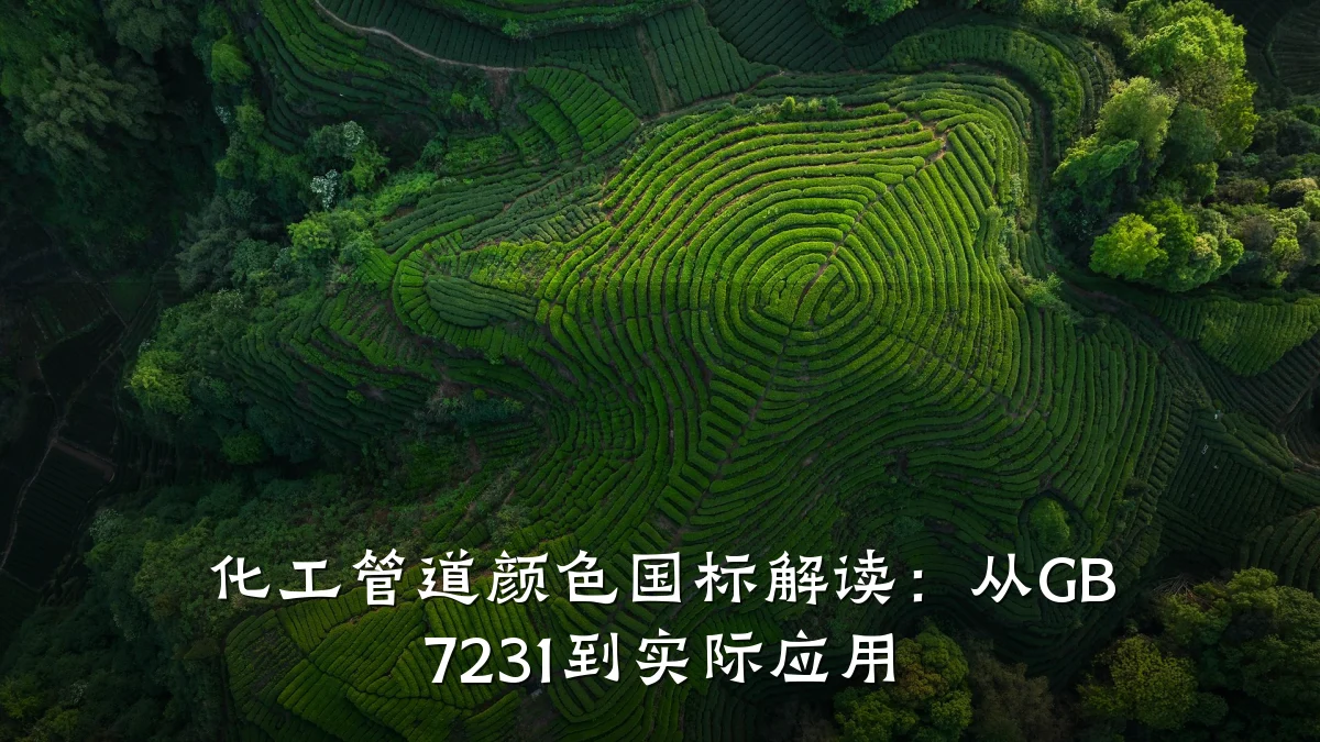 化工管道颜色国标解读:从GB 7231到实际应用