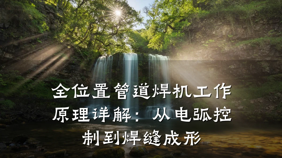 全位置管道焊机工作原理详解:从电弧控制到焊缝成形