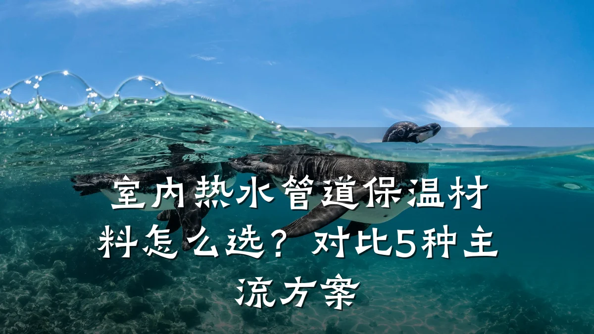 室内热水管道保温材料怎么选？对比5种主流方案