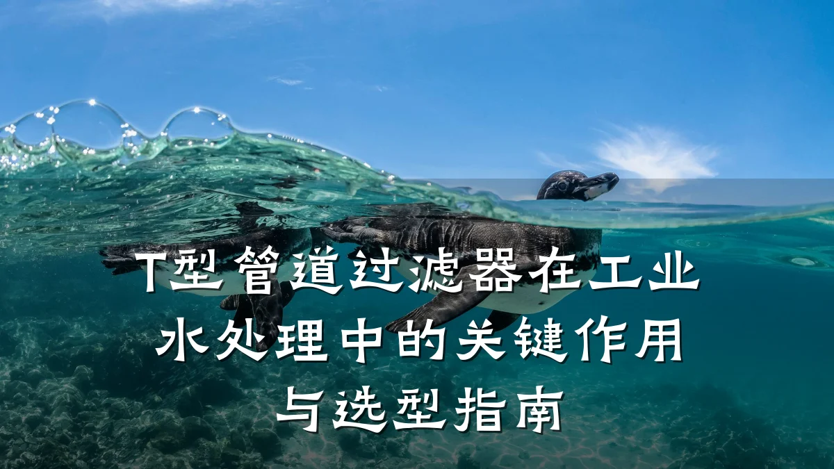 T型管道过滤器在工业水处理中的关键作用与选型指南