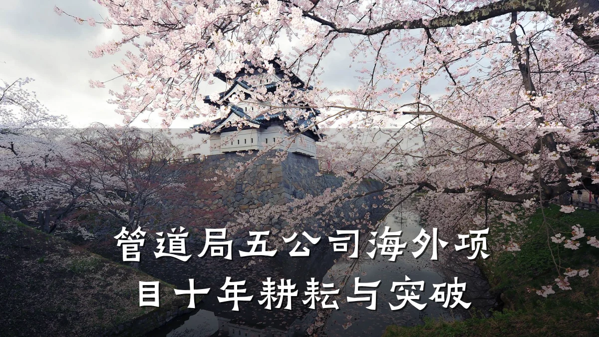 管道局五公司海外项目十年耕耘与突破
