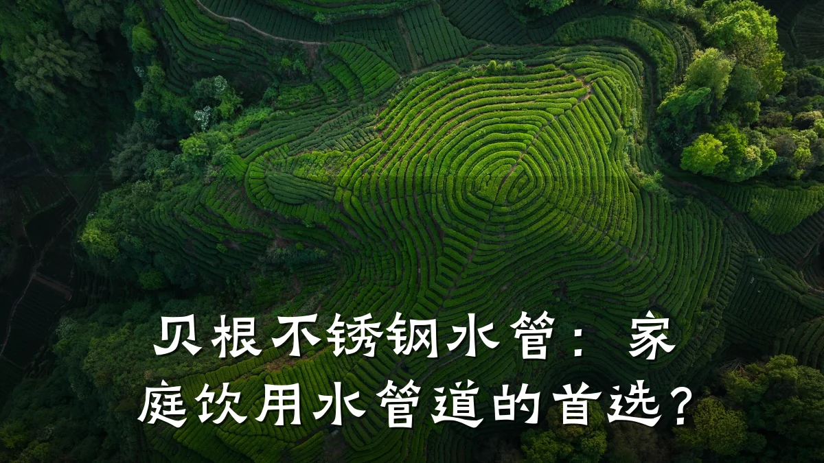 贝根不锈钢水管:家庭饮用水管道的首选?