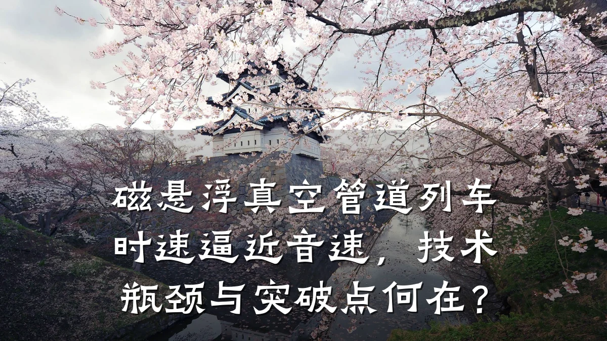 磁悬浮真空管道列车时速逼近音速,技术瓶颈与突破点何在?