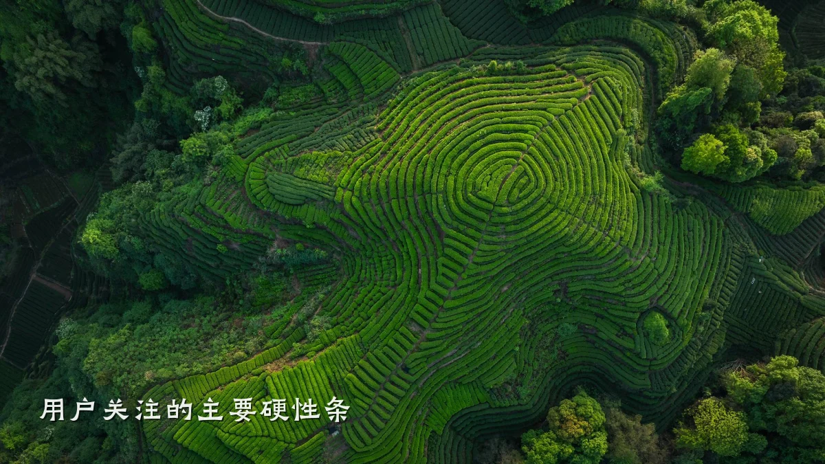 用户关注的主要硬性条