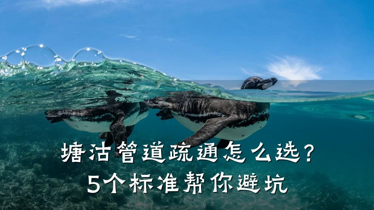 塘沽管道疏通怎么选？5个标准帮你避坑
