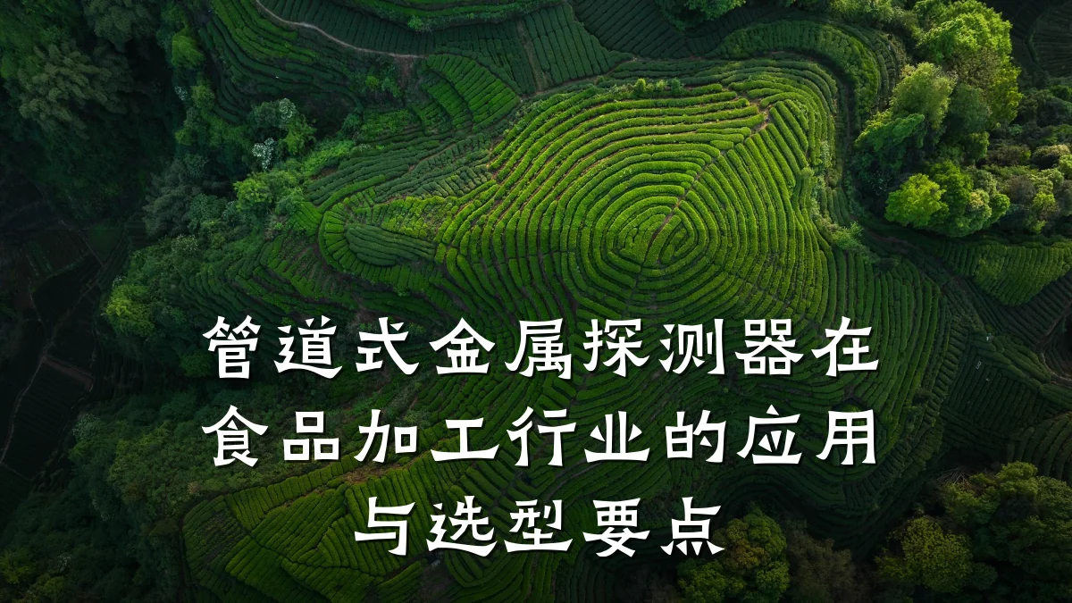 管道式金属探测器在食品加工行业的应用与选型要点