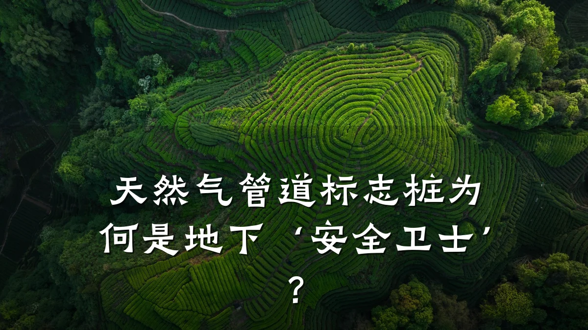 天然气管道标志桩为何是地下‘安全卫士’?