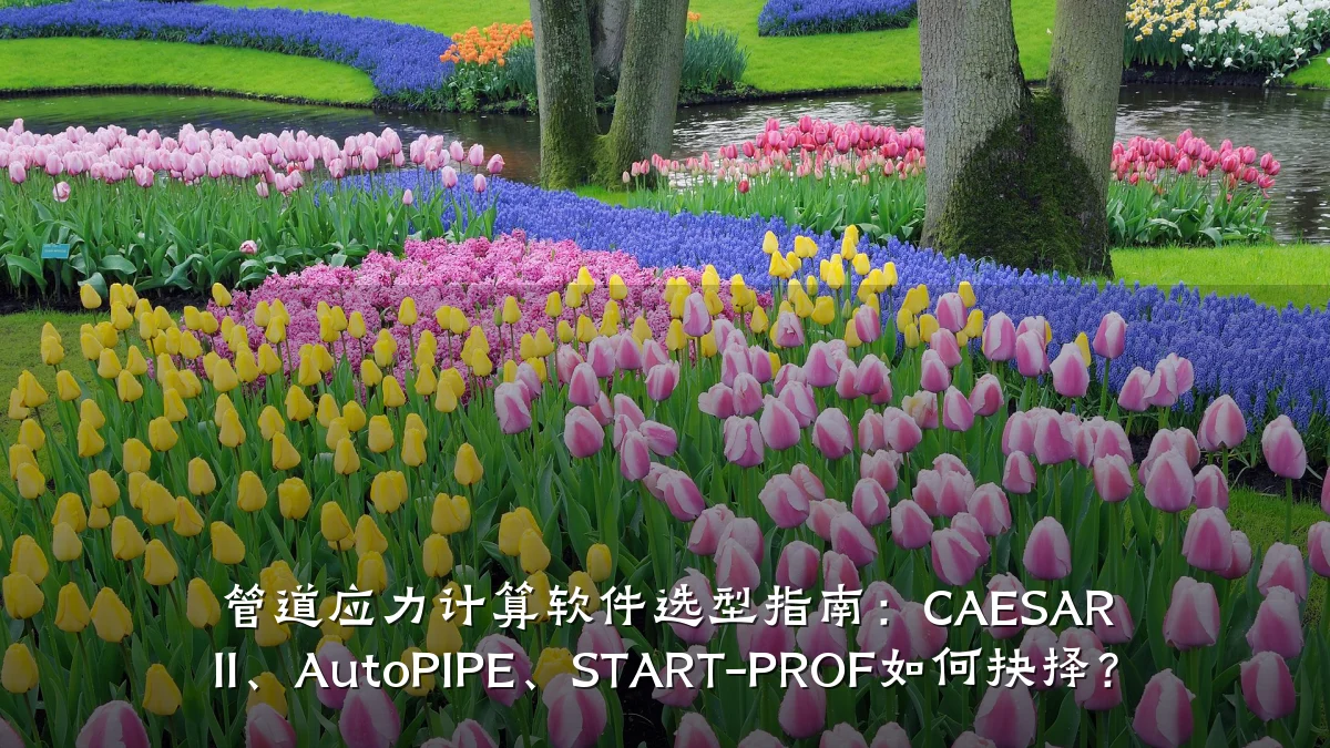 管道应力计算软件选型指南:CAESAR II、AutoPIPE、START-PROF如何抉择?