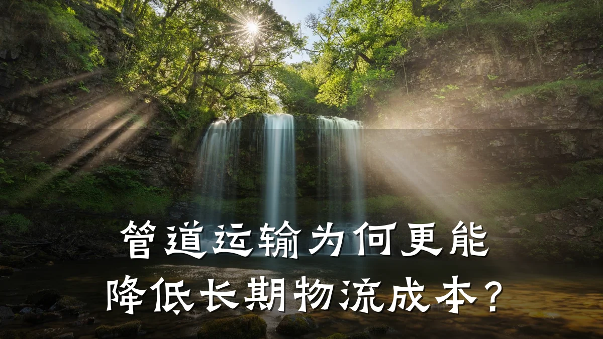 管道运输为何更能降低长期物流成本?