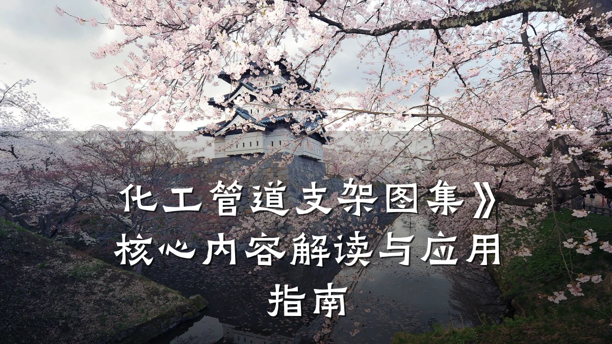 化工管道支架图集》核心内容解读与应用指南
