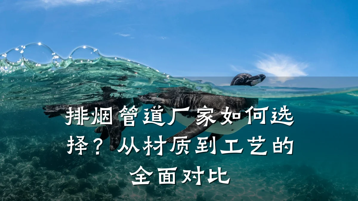 排烟管道厂家如何选择?从材质到工艺的全面对比