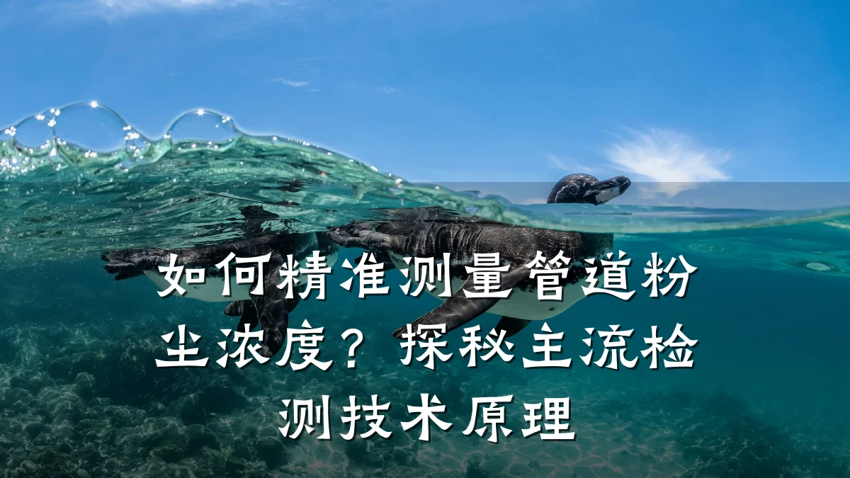 如何精准测量管道粉尘浓度？探秘主流检测技术原理
