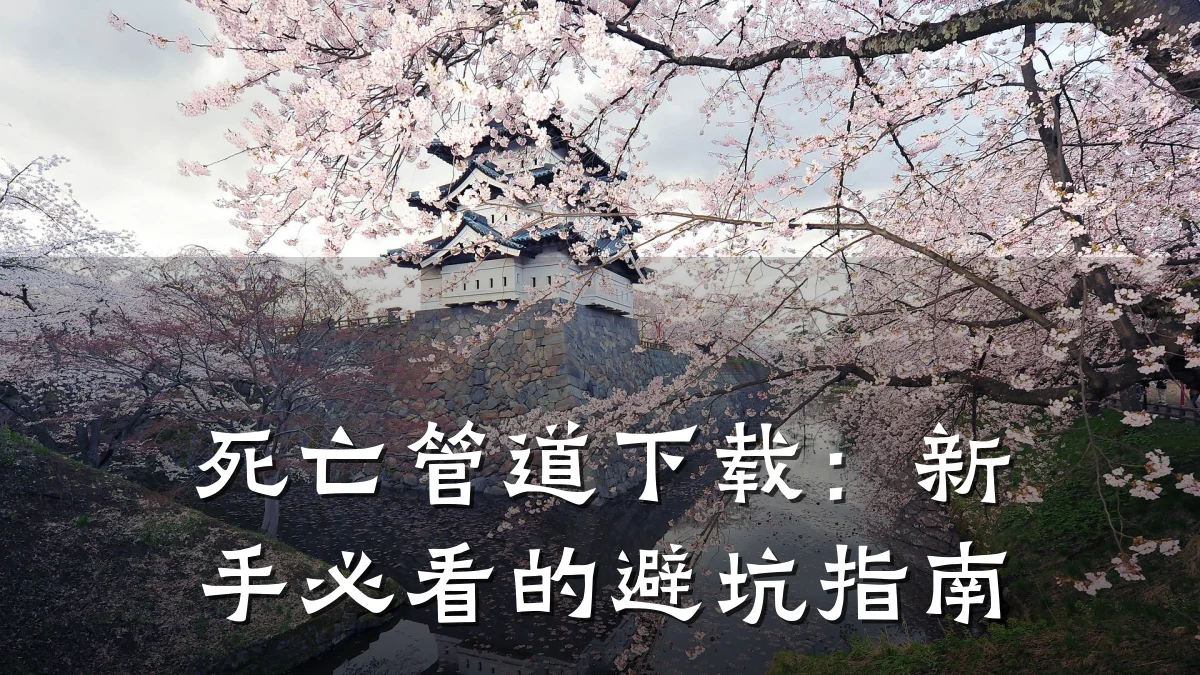 死亡管道下载:新手必看的避坑指南