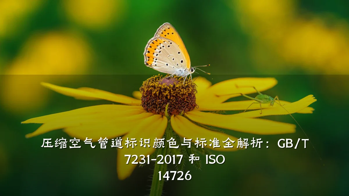 压缩空气管道标识颜色与标准全解析:GB/T 7231-2017 和 ISO 14726