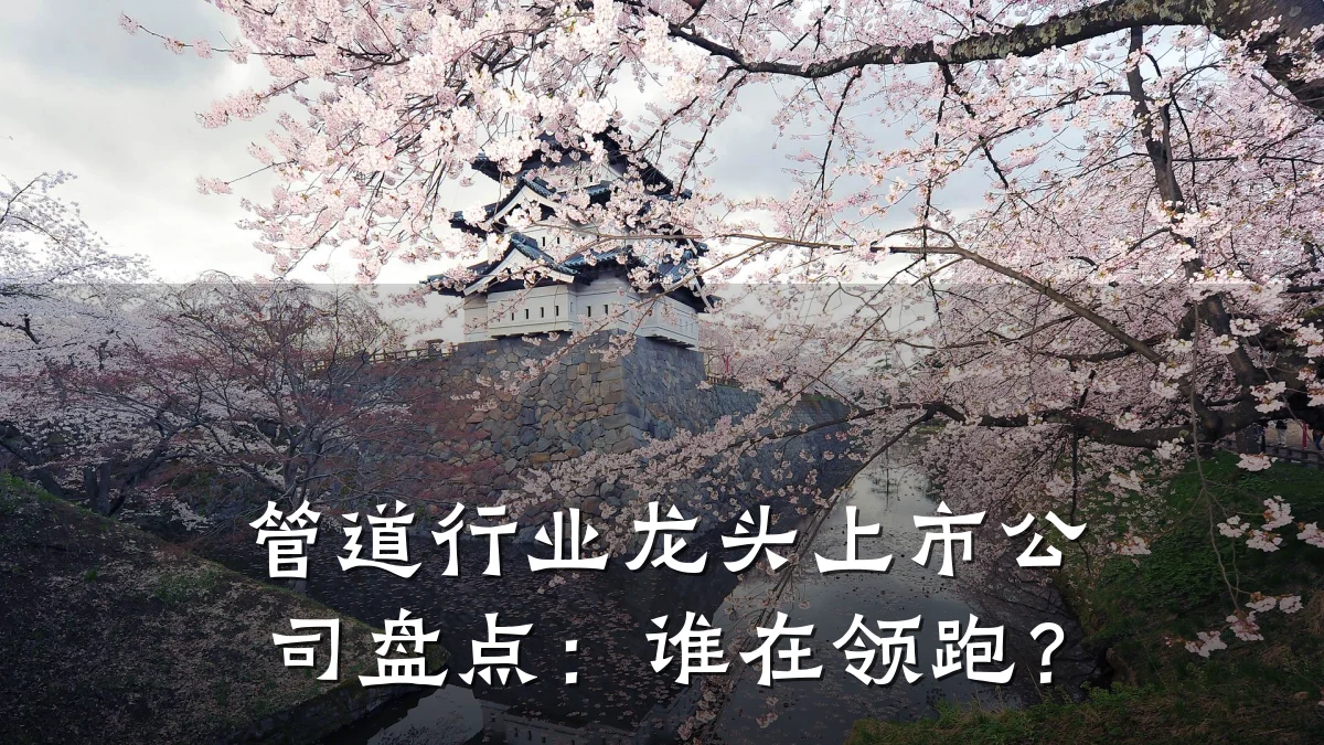 管道行业龙头上市公司盘点:谁在领跑?