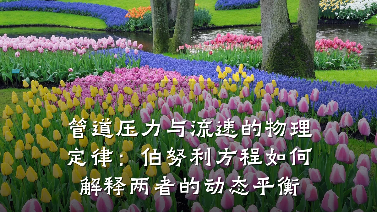 管道压力与流速的物理定律:伯努利方程如何解释两者的动态平衡
