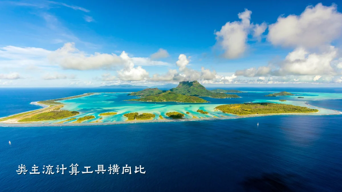 类主流计算工具横向比