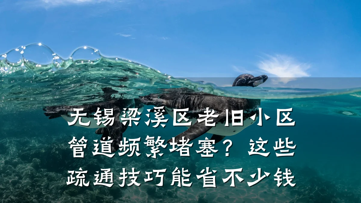 无锡梁溪区老旧小区管道频繁堵塞?这些疏通技巧能省不少钱